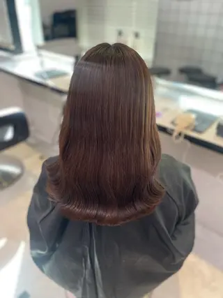 セミロング うる艶トレンドヘア 🕊️上野BABYのヘアスタイル