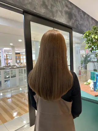 ロング カラー NAKAHARA TSUKUSHIのヘアスタイル