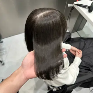 セミロング カラー ✨髪質改善艶カラー✨ リュウトのヘアスタイル