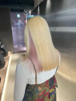 ロング カラー ✅ケアブリーチ✅ トヨオカ ノブヒデのヘアスタイル