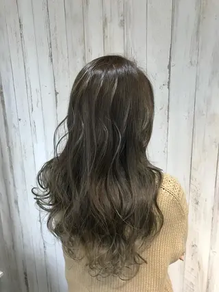 ロング カラー 心斎橋韓国ボブ 好原良真のヘアスタイル