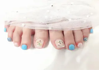 ネイル マジック ミラーのネイルデザイン