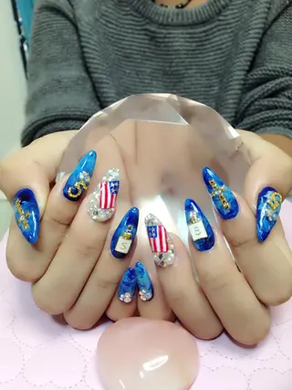 ネイル 🩵池袋heart nail🩵のネイルデザイン
