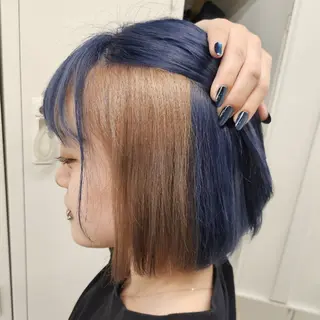 ショート カラー メンズ ☀️ボブスタイル特化 大山あさひ☀️のヘアスタイル