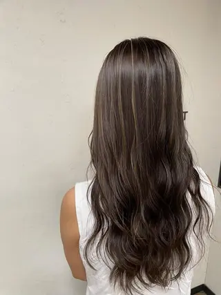 ロング 山﨑 大二郎のヘアスタイル