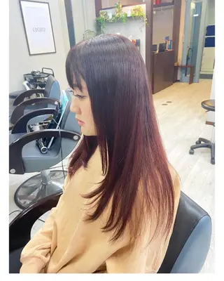 ロング カラー ＊横浜駅＊ 金子 誠也のヘアスタイル