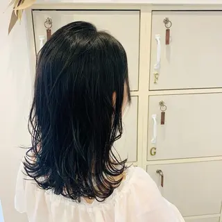 ミディアム cher. 新井瑞希のヘアスタイル
