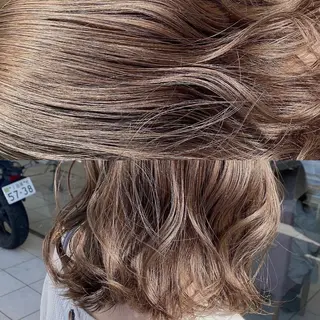 ロング カラー 艶カラー  髪質改善 🍓苺奈のヘアスタイル