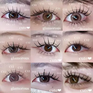 マツエク・マツパ 💗YAJIMA RIO💗のマツエク・マツパデザイン