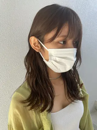 ミディアム C’LD hair produce /シールドヘア所属・モテ髪/ボブ/ショー ト/アダチフウトのヘアスタイル