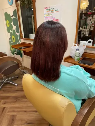 ロング 望月 千絵のヘアスタイル