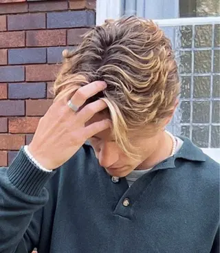 ショート カラー メンズ 髪質改善 【KEIKI】のヘアスタイル