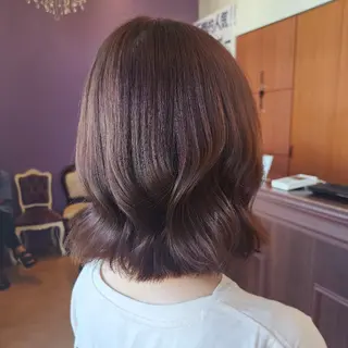 カラー ミディアム 本多 いぶきのヘアスタイル