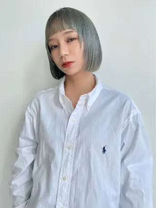 ショート カラー レイヤー特化✨️ 𝑨𝒀𝑨𝑻𝑶のヘアスタイル