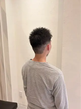 メンズ yuu モデル募集のヘアスタイル