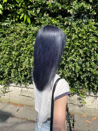 セミロング ))カラー特化(( 渡邉 怜のヘアスタイル