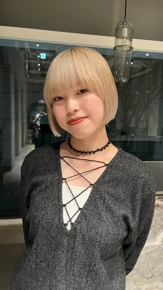 カラー 中野 沙季子のヘアスタイル