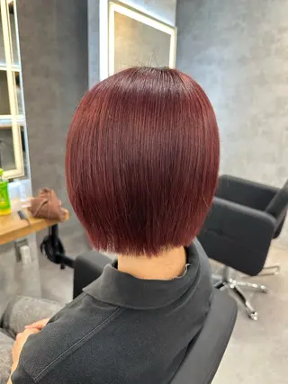 ショート カラー パーマ ヘアアレンジ メンズ 🤍透明感カラー🤍 似合わせ🤍AINEのヘアスタイル