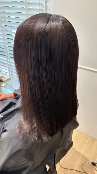 ロング 似合わせ 顔周りYUUGAのヘアスタイル