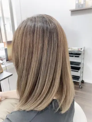 セミロング 髪質改善FORMA 💫S.Katohのヘアスタイル