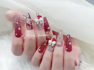 ネイル MoMoA Nail ネイル長さ出し専門店のネイルデザイン