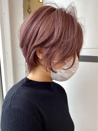 ショート カラー welring hair salonのヘアスタイル