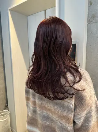 カラー さとう あやかのヘアスタイル