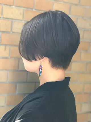 ショート カラー 及川 祐輔のヘアスタイル