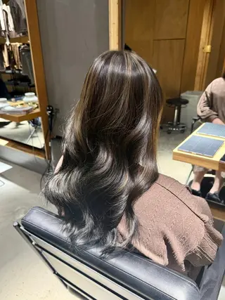 ロング 廣田 紗奈のヘアスタイル