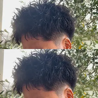 パーマ メンズ 年間2000名担当◎ パーマ職人/仲原佑樹のヘアスタイル