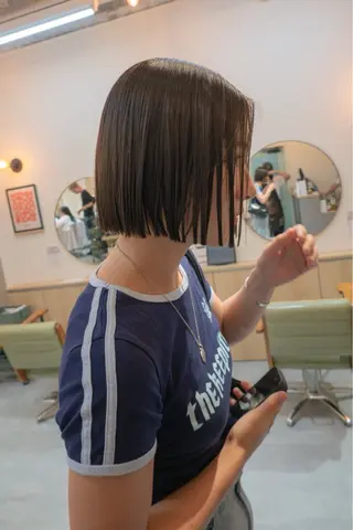 ショート ボブ/店長 前川友哉/柏駅3分のヘアスタイル