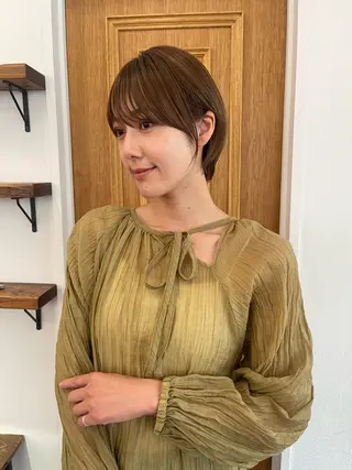 ショート ショート/ボブ 矢野湧也のヘアスタイル