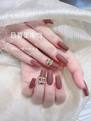 ネイル ラベンダー💖日暮里 ルル💖ネイルのネイルデザイン