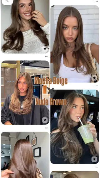 カラー YOLO上野所属・MANA/上野/ カラーモデル🖤✨のヘアスタイル