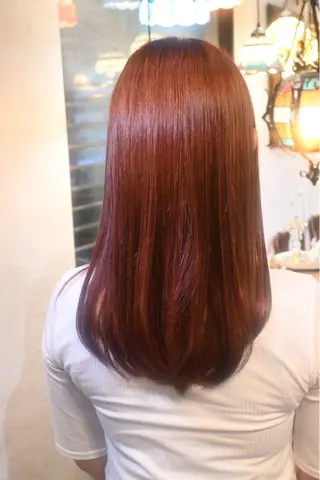 ミディアム カラー 古賀 相己のヘアスタイル