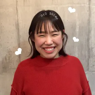 ミディアム カラー 天使の輪໒꒱⋆ﾟ 量産中🎀のヘアスタイル