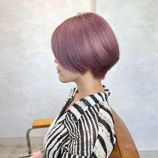 ショート カラー 黒崎 勝巳のヘアスタイル