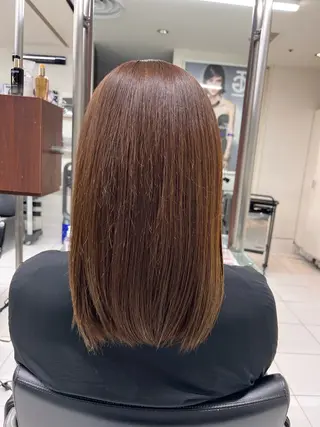 ロング カラー 小野 達己のヘアスタイル