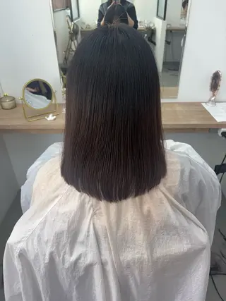 ミディアム カットモデル募集中 💇🏻　福田彩南のヘアスタイル