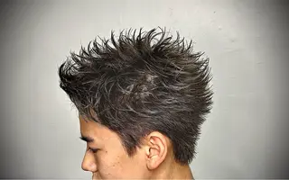 ショート メンズ 永井 皓大のヘアスタイル