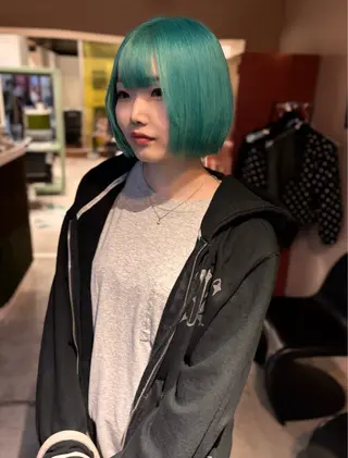 ショート カラー 🧡梅田ハイトーン カラー🧡runaのヘアスタイル