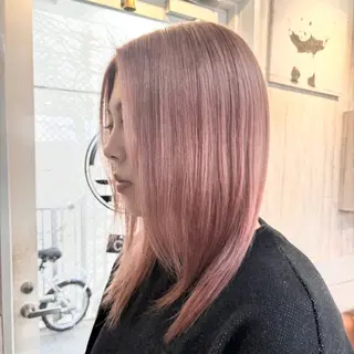 セミロング 透明感/レイヤー /ayaneのヘアスタイル