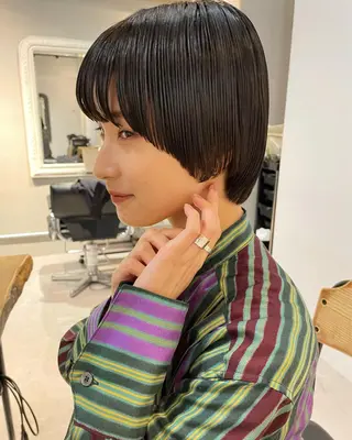 ショート ショート・ボブ ・ウルフ✂︎IMAIのヘアスタイル