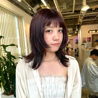 ロング 《4月クーポン記 載中》小森祐希のヘアスタイル