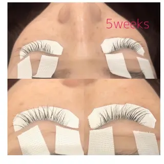 マツエク・マツパ 江里口 はるかのマツエク・マツパデザイン