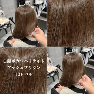 ショート カラー Grow by NYNY 坂本 理輝のヘアスタイル