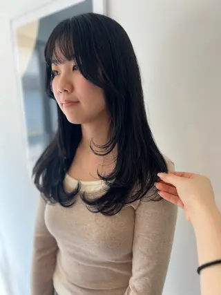ロング 🪞艶カラー/モテ ガーリー🎀yuiのヘアスタイル