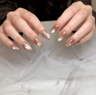 ネイル mau🩵nail 堺筋本町｜心斎橋のネイルデザイン