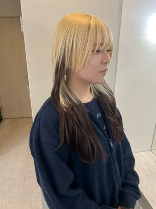 ロング ✨縮毛矯正✖︎顔周り レイヤー✨ナカムラのヘアスタイル