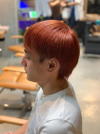 ショート カラー メンズ 🦋韓国系指名No1 店長/圓山 祐也🦋のヘアスタイル